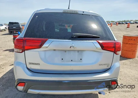 2016 Mitsubishi Outlander Se from USA, damaged, VIN JA4AD3A36GZ016478